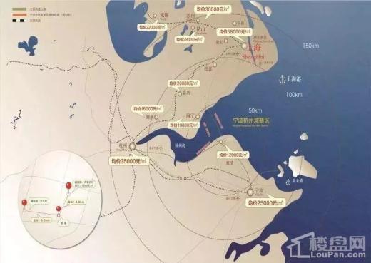 杭州湾碧桂园梧桐府位置图