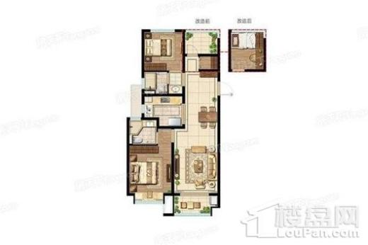 杭州湾蓝光雍锦湾户型图